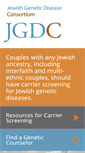 Mobile Screenshot of jewishgeneticdiseases.org